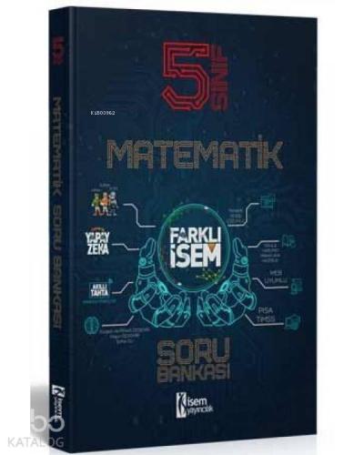 İsem 2021 5.Sınıf Farklı İsem Matematik Soru Bankası İsem Yayıncılık