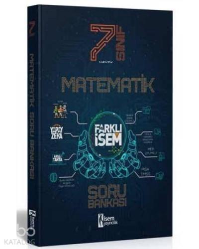 İsem 2021 7.Sınıf Farklı İsem Matematik Soru Bankası İsem Yayıncılık