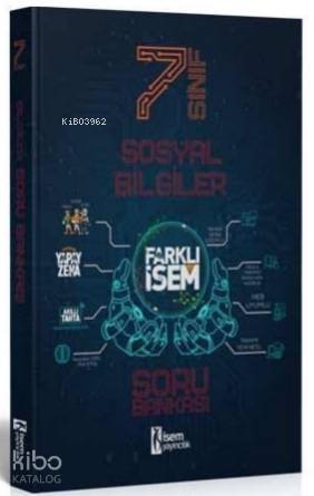 İsem 2021 7.Sınıf Farklı İsem Sosyal Bilgiler Soru Bankası İsem Yayınc