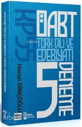 İsem 2021 KPSS ÖABT Türk Dili ve Edebiyatı Öğretmenliği Tamamı Çözümlü 5 Deneme İsem Yayıncılık