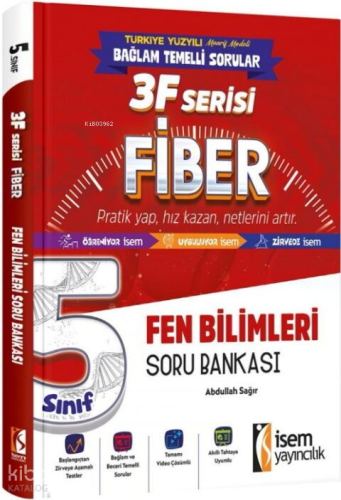 İsem 5. Sınıf Fen Bilimleri 3F Fiber Soru Bankası