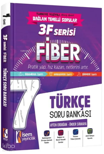 İsem 7. Sınıf Türkçe 3F Fiber Soru Bankası
