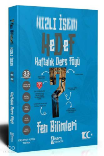 İsem Yayınları 2024 7. Sınıf Hızlı İsem Fen Bilimleri Haftalık Ders Föyü