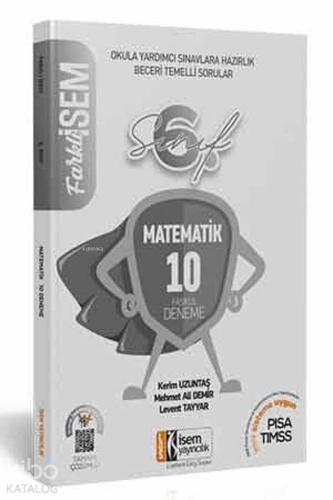 İsem Yayınları 6. Sınıf Matematik 10 Deneme İsem 