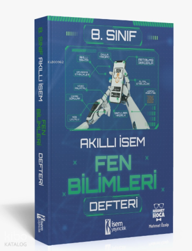İsem Yayınları 8. Sınıf Fen Bilimleri Akıllı İsem Defteri