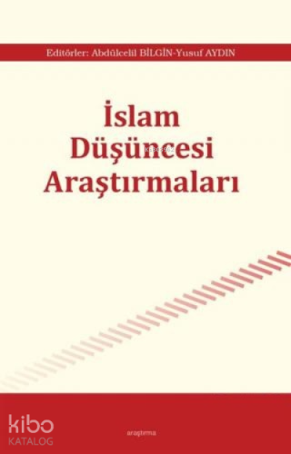 İslam Düşüncesi Araştırmaları - Kitapiks.com