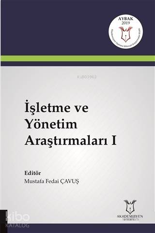 İşletme ve Yönetim Araştırmaları 1