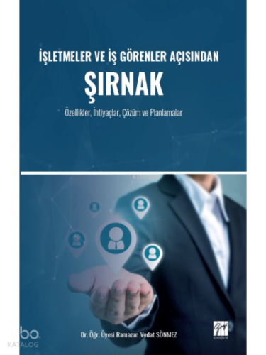 İşletmeler ve İş Görenler Açısından Şirnak;Özellikler, İhtiyaçlar, Çözüm ve Planlamalar