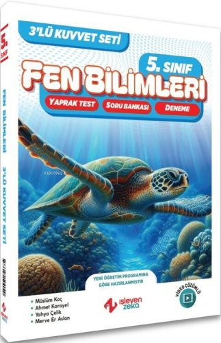 İşleyen Zeka 5. Sınıf Fen Bilimleri 3 lü Kuvvet Seti - Kitapiks.com