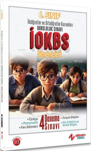 İşleyen Zeka 6. Sınıf İOKBS 4 lü Deneme