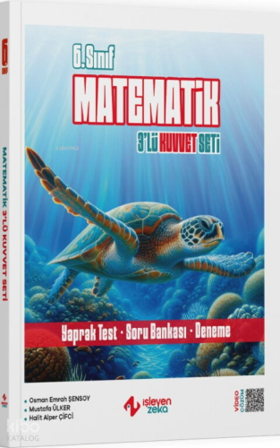 İşleyen Zeka 6. Sınıf Matematik 3 lü Kuvvet Serisi Seti