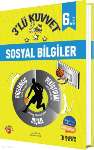 İşleyen Zeka 6. Sınıf Sosyal Bilgiler 3 lü Kuvvet Serisi Seti