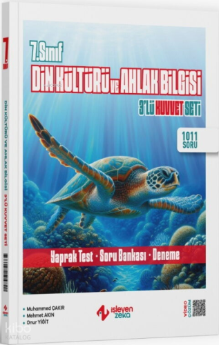 İşleyen Zeka 7. Sınıf Din Kültürü ve Ahlak Bilgisi 3 lü Kuvvet Serisi Seti