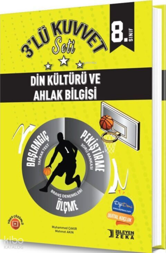 İşleyen Zeka 8. Sınıf Din Kültürü ve Ahlak Bilgisi 3 lü Kuvvet Serisi 