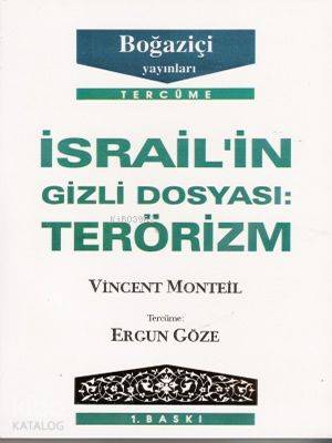 İsrail'in Gizli Dosyası Terörizm