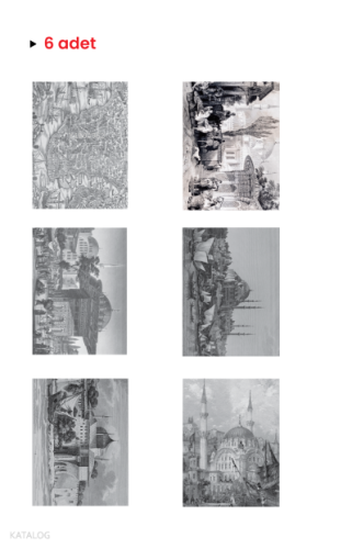 İstanbul Koleksiyonu-1 - 6’lı