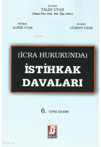 İstihkak Davaları (İcra Hukukunda)