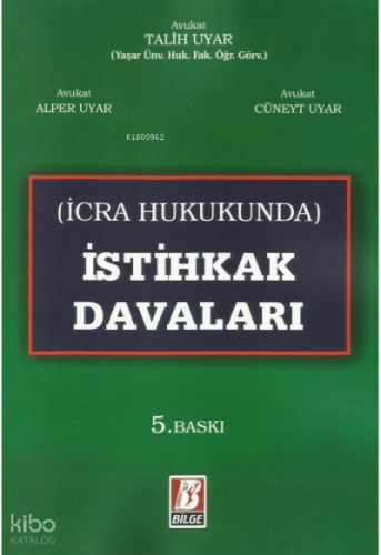 İstihkak Davaları (İcra Hukukunda)