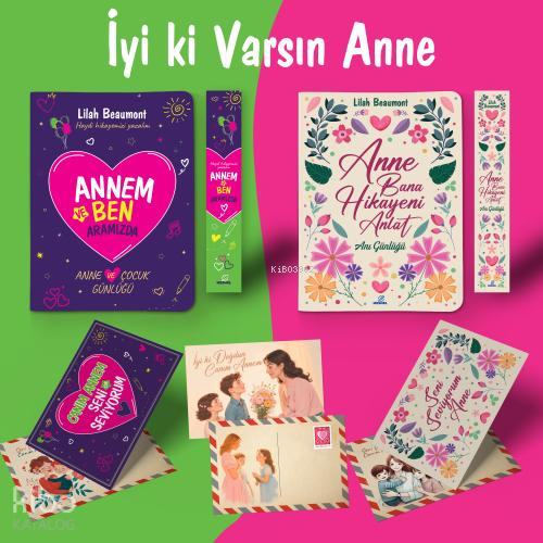 İyi Ki Varsın Anne (Ayraç - Kartpostal)