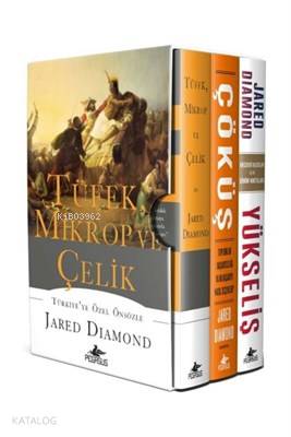 Jared Diamond Seti - Tüfek Mikrop ve Çelik Üçlemesi; (3 Kitap Takım)