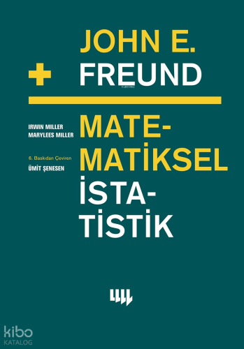 John E. Freund'dan Matematiksel İstatistik