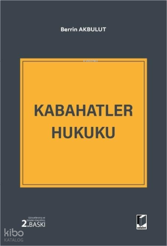 Kabahatler Hukuku