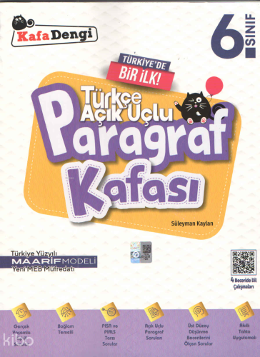 Kafa Dengi 6. Sınıf Paragraf Kafası Soru Bankası