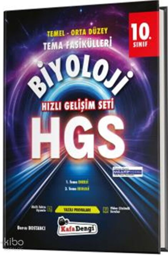 Kafa Dengi Yayınları 10. Sınıf Biyoloji HGS Tema Fasikülleri