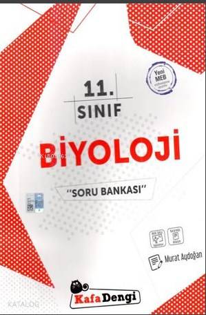 Kafa Dengi Yayınları 11. Sınıf Biyoloji Soru Bankası Kafa Dengi