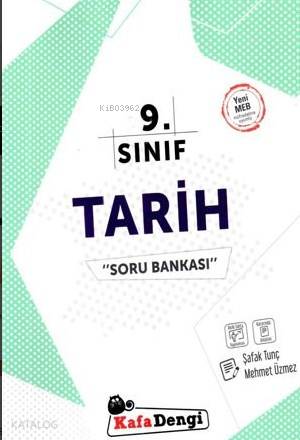 Kafa Dengi Yayınları 9. Sınıf Tarih Soru Bankası Kafa Dengi 