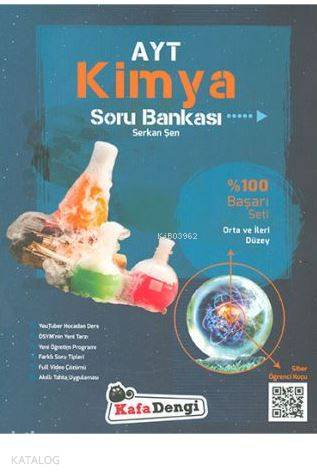 Kafa Dengi Yayınları AYT Kimya Orta ve İleri Düzey Soru Bankası Kafa D
