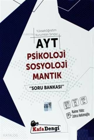 Kafa Dengi Yayınları AYT Psikoloji Sosyoloji Mantık Soru Bankası Kafa Dengi 