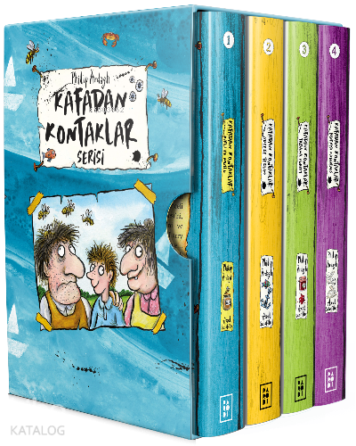 Kafadan Kontaklar Serisi (4 Kitap Kutulu Set - Ciltli)