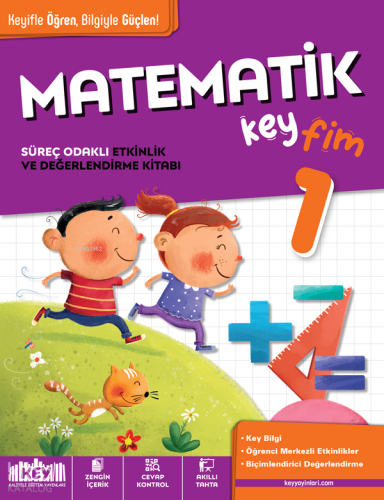 Kaliteli Eğitim Yayınları 1. Sınıf Matematik Keyfim