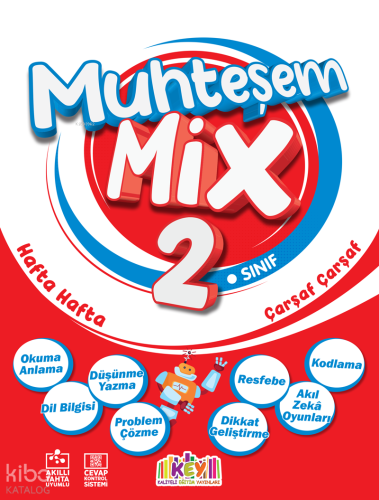 Kaliteli Eğitim Yayınları Yayınları Muhteşem Mix – 2. Sınıf