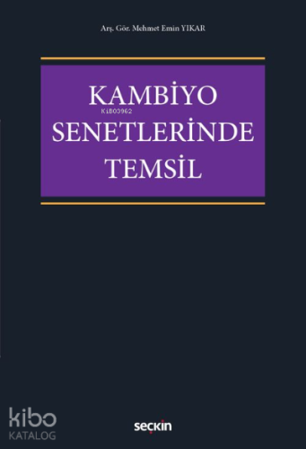 Kambiyo Senetlerinde Temsil