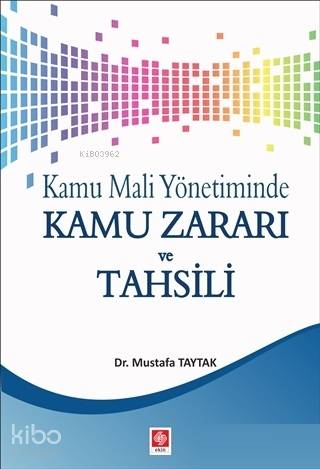 Kamu Mali Yönetiminde Kamu Zararı ve Tahsili