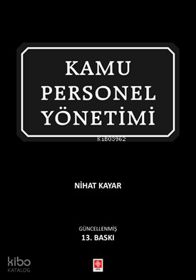 Kamu Personel Yönetimi