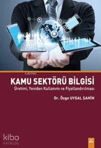 Kamu Sektörü Bilgisi; Üretimi, Yeniden Kullanımı ve Fiyatlandırılması