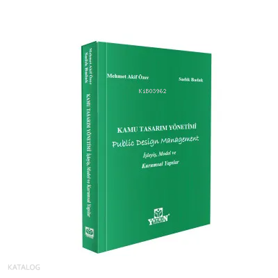 Kamu Tasarım Yönetim - Public Design Management