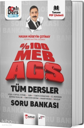 Kaplan Akademi MEB AGS Tüm Dersler Soru Bankası
