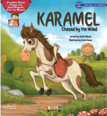 Karamel Chased By The Wind;Creative Drama Finger and Hand Puppets Pop-up Staged