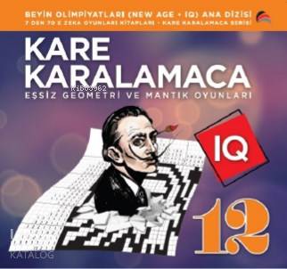 Kare Karalamaca 12 7'den 70'e Zeka Oyunları Kitapları