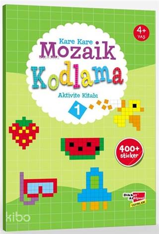 Kare Kare Mozaik Kodlama Aktivite Kitabı 1