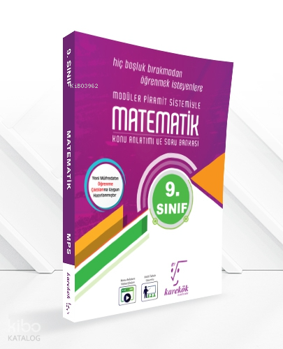 Karekök 9. Sınıf Matematik Mps (Modüler Piramit Sistemi)