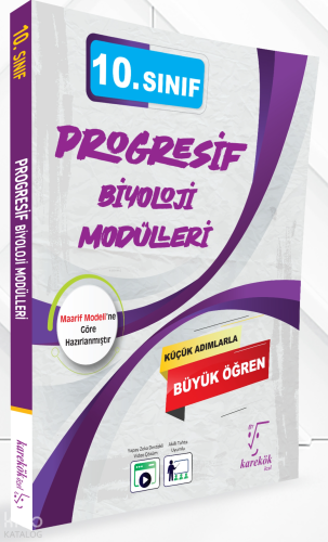Karekök Yayınları 10. Sınıf Progresif Biyoloji Modülleri