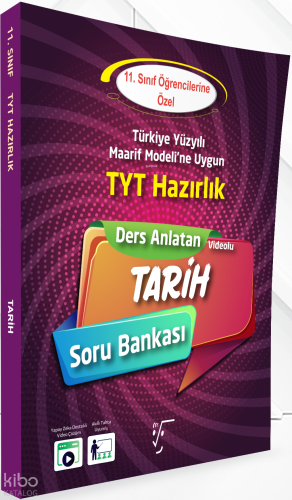 Karekök Yayınları 11. Sınıf TYT Hazırlık Ders Anlatan Tarih Soru Bankası
