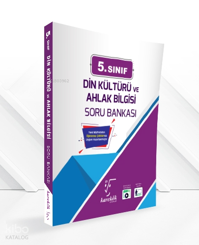 Karekök Yayınları 5. Sınıf Din Kültürü ve Ahlak Bilgisi Soru Bankası