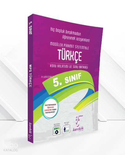 Karekök Yayınları  5.Sınıf Türkçe Mps (Modüler Piramit Sistemi)