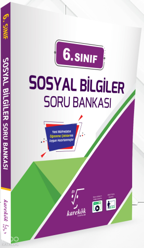 Karekök Yayınları 6. Sınıf Sosyal Bilgiler Soru Bankası